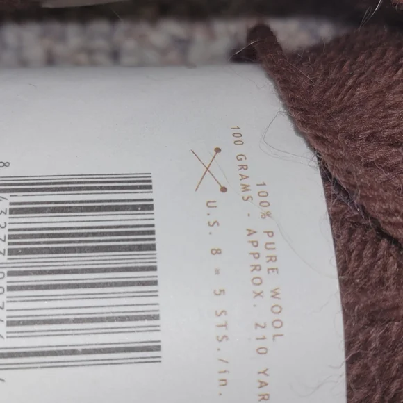 Assorted Wool Yarn Bundle - Brown and Orange Tones - Picture 7 of 11